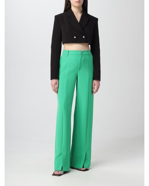 Chiara Ferragni Green Pants