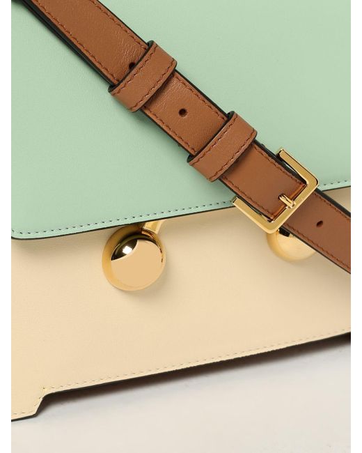 Borsa A Spalla Trunkaroo Mini di Marni in Green