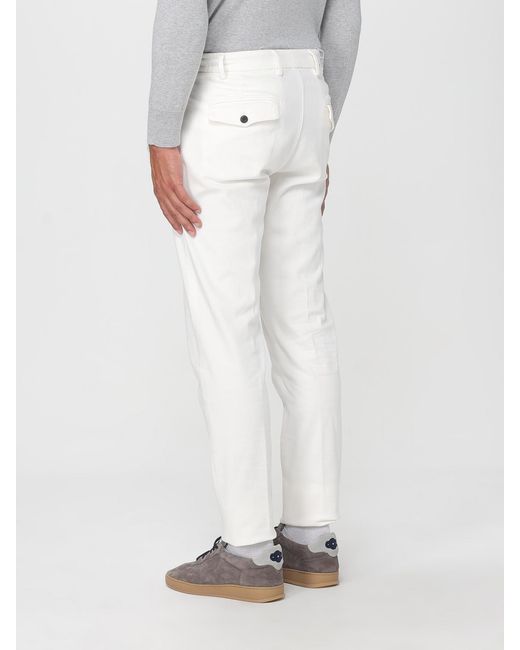 Eleventy White Pants for men