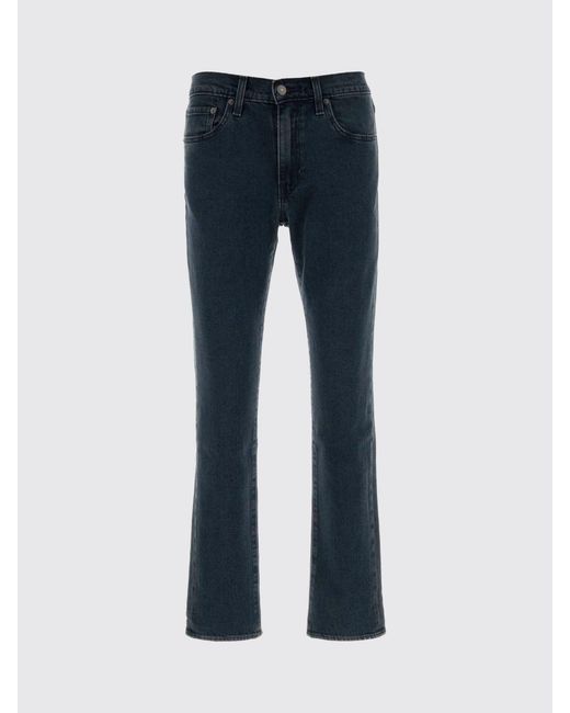 Levi's Blue 511 Slim Fit Mid-Rise Cotton Denim Jeans for men