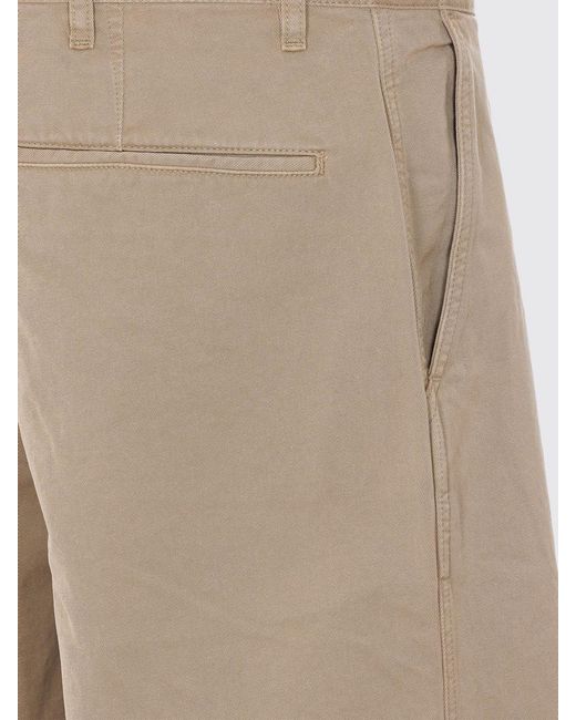 sunflower Natural Wide Twist Chino Cotton Trousers for men