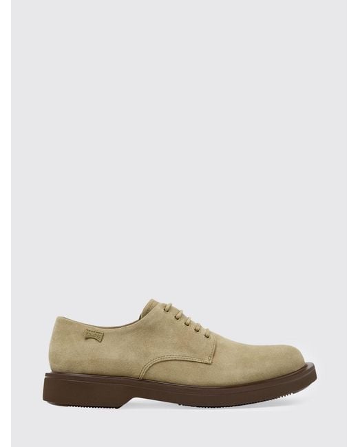 Camper Brown Norman Suede Derbies for men