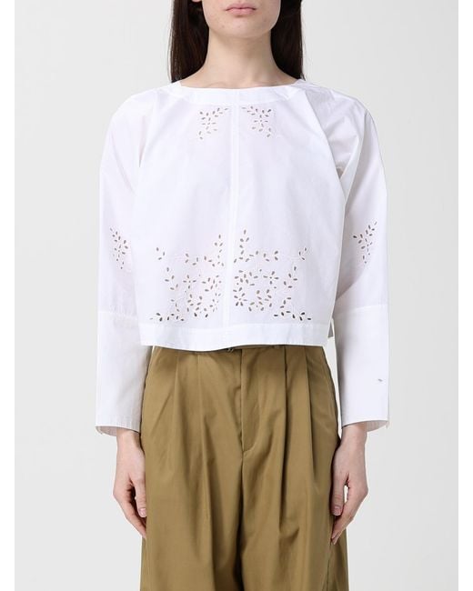 Soeur White Hansel Cotton Top