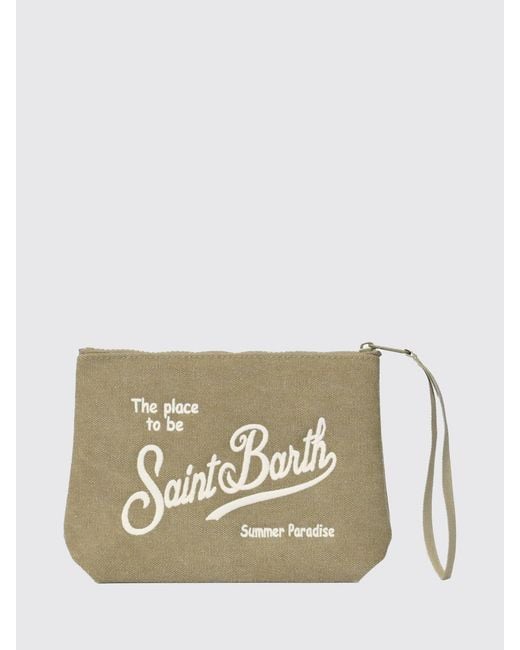 Mc2 Saint Barth Natural Cotton Blend Aline Pouch for men