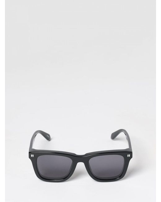 Off-White c/o Virgil Abloh Gray Katy Rectangular Tortoiseshell Acetate Sunglasses for men