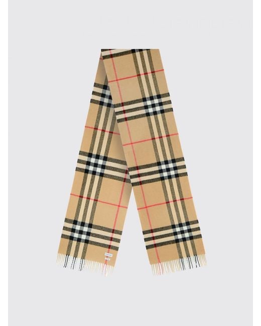 Burberry Multicolor Giant Check Cashmere Scarf for men