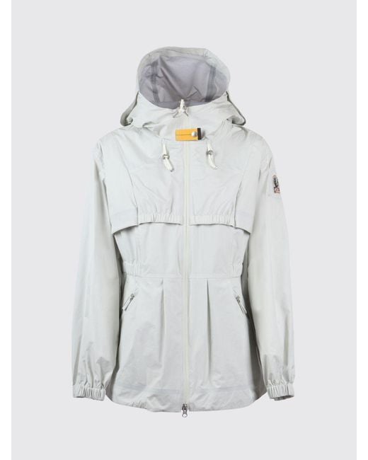 Parajumpers Gray Uneri Technical Fabric Waterproof Jacket