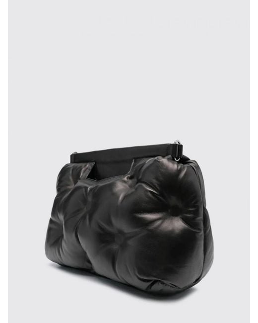 Maison Margiela Black Glam Slam Quilted Nappa Clutch
