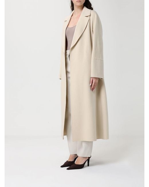 Max Mara Natural Poldo Wool Coat 'S for men