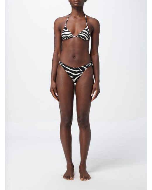 Costume a bikini zebrato di Tom Ford in Black