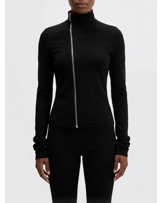 Rick Owens Black Gary Viscose Blend Jacket