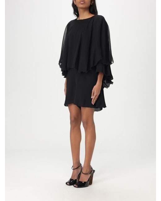Saint Laurent Black Short Dresses