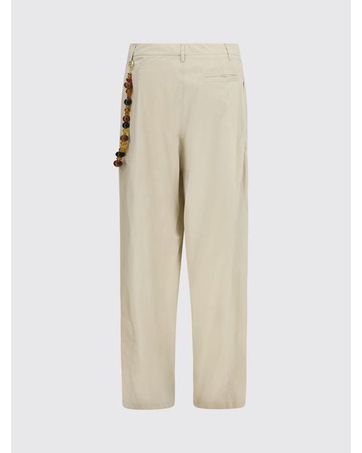 DARKPARK Natural Wide Leg Cotton Trousers
