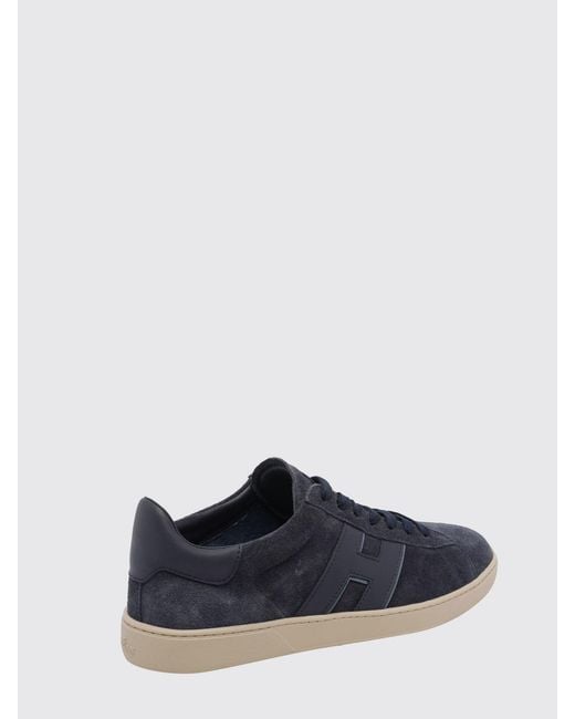 Hogan Blue Cool Suede Sneakers for men