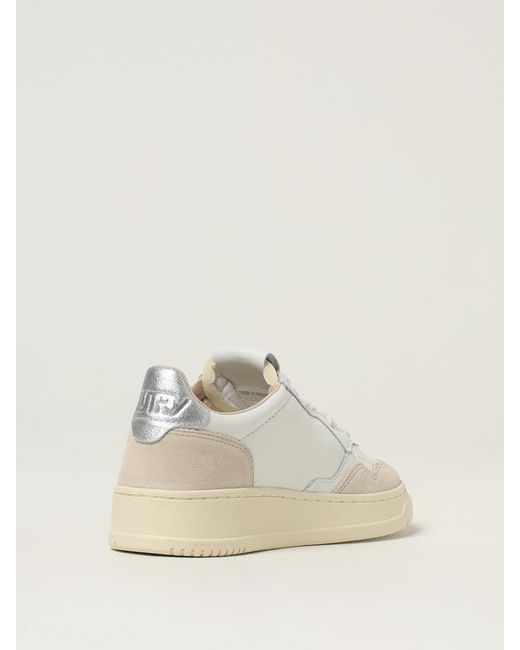 Autry Natural Medalist Low Sneakers Aus Leder