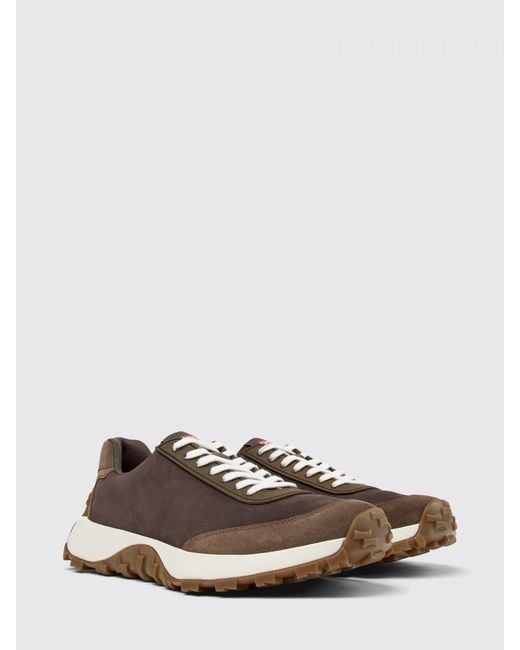 Camper White Drift Trail Nubuck Sneakers for men