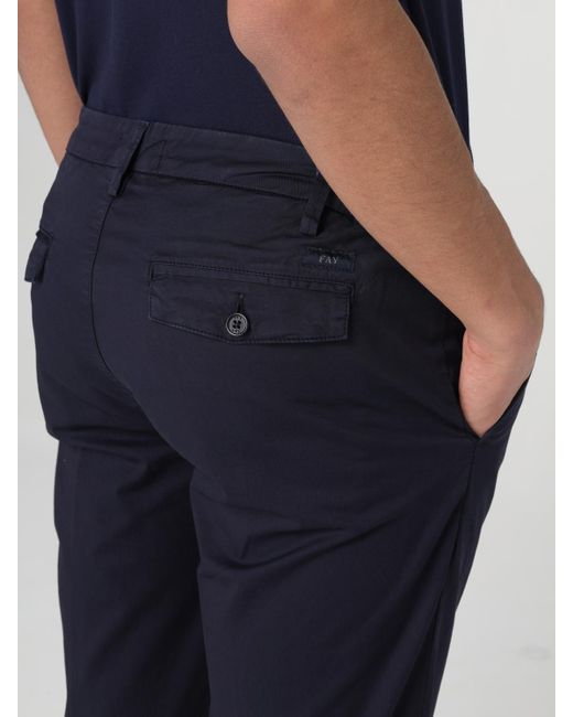 Fay Blue Pants for men