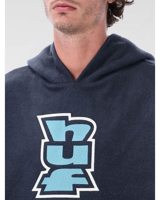 Huf Blue Sweatshirt for men