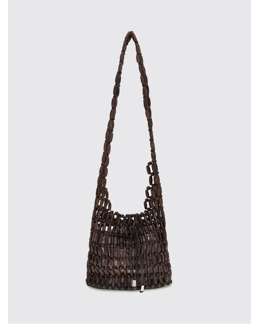 Staud White Shoulder Bag