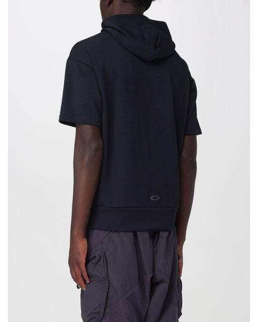 Oakley Blue Enhance Qd Fleece Short-Sleeve Hoodie for men