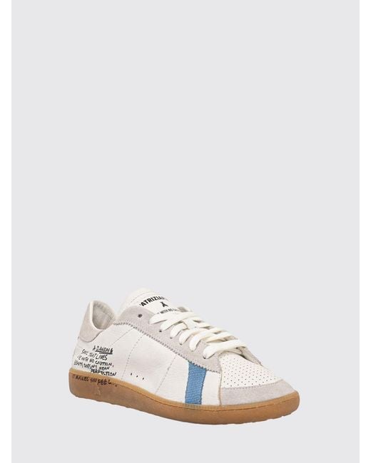 Patrizia Pepe White Nappa Sneakers
