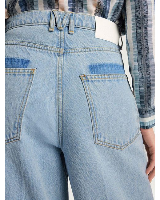 Momoní Blue Momon&Igrave Trousers