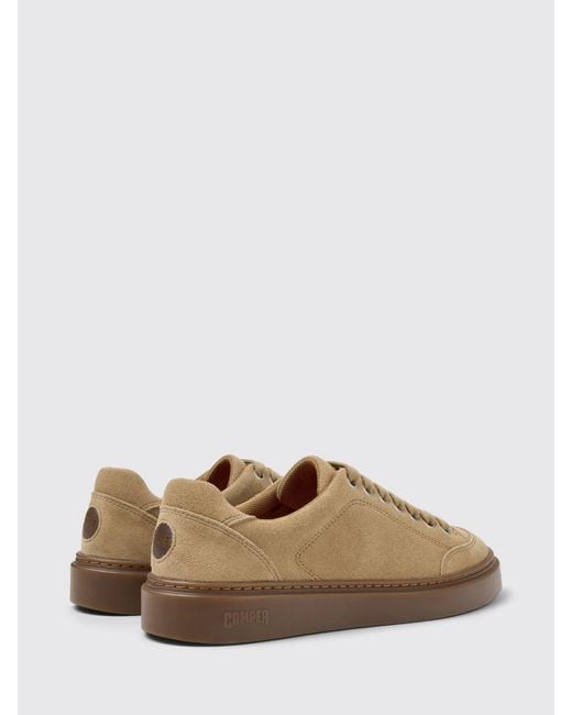 Camper Brown Runner Twentyfive Suede Sneakers