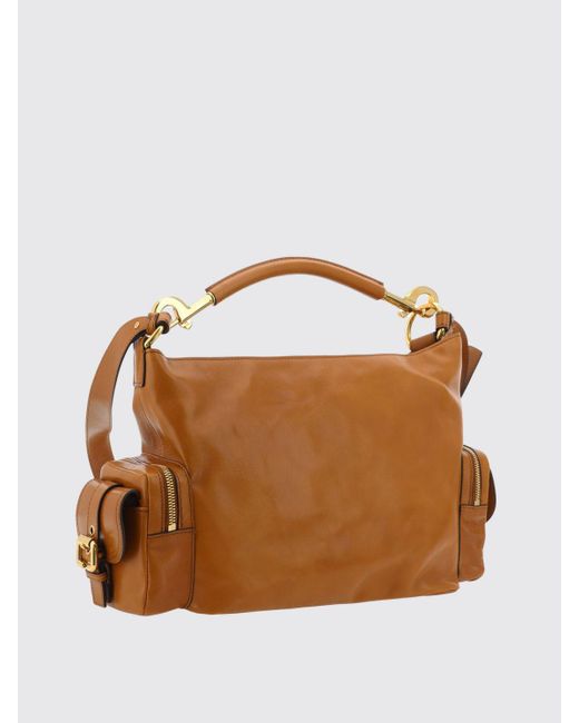 Chloé Brown Leather Camera Bag