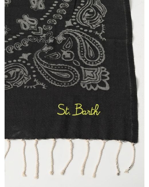 Mc2 Saint Barth Black Beach Towel