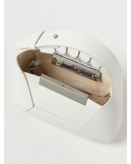 Alexander McQueen White Handtasche