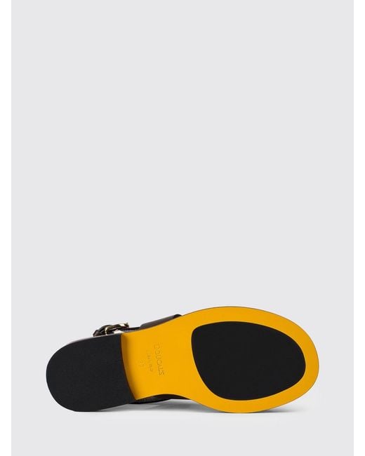Doucal's White Leather Sandal