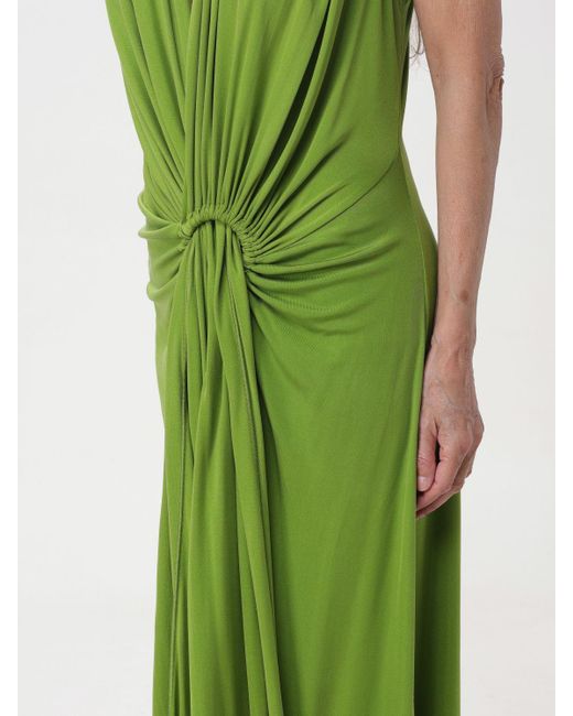 Vestido Erika Cavallini Semi Couture de color Green