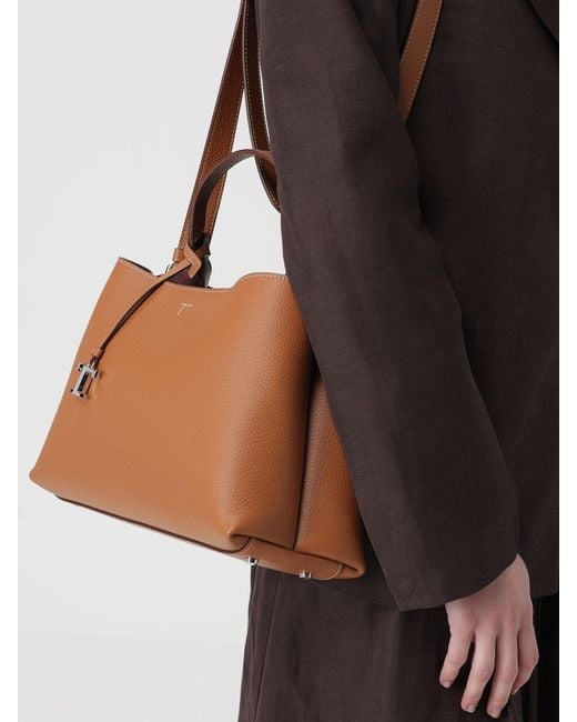 Tod's Brown Small Leather Bag