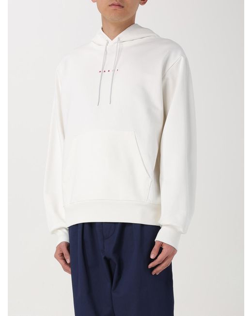 Marni White Sweatshirt for men