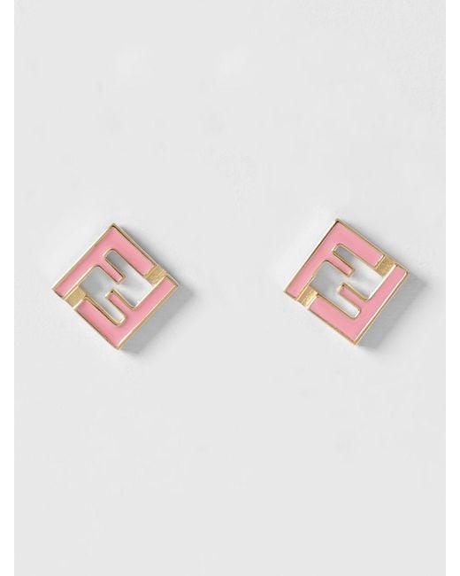 Fendi Pink Forever Earrings