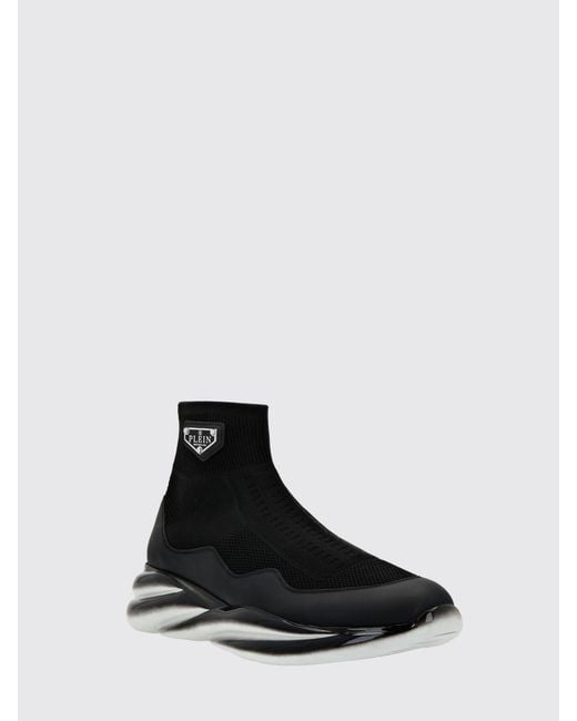 Philipp Plein Black Trainers for men