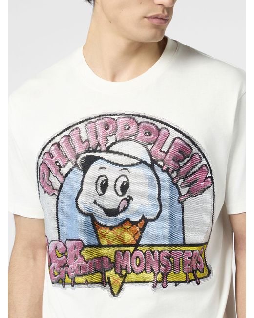 Philipp Plein White T-Shirt for men