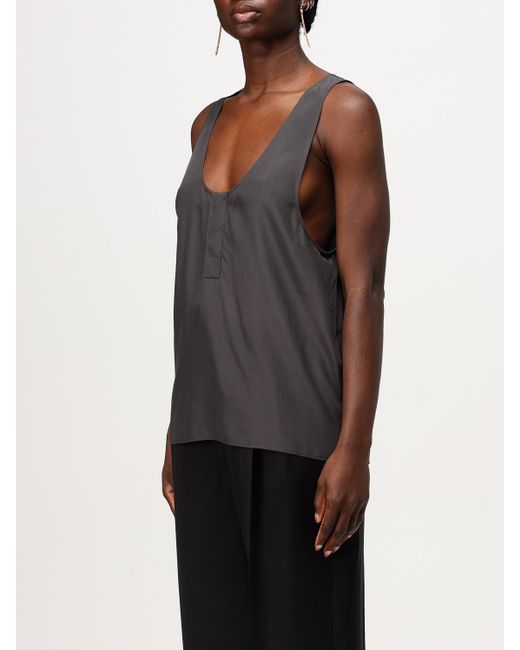 Top di Saint Laurent in Gray