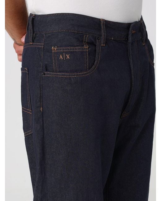ARMANI EXCHANGE Blue Jeans for men