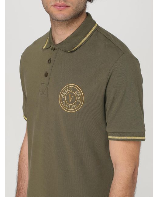 Versace Jeans Couture Polo Herren in Green für Herren