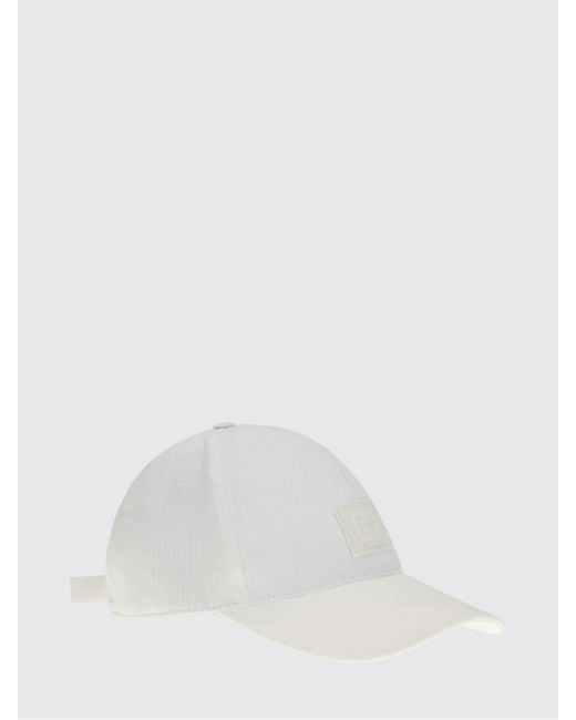 Dolce & Gabbana White Dolce &Amp Gabbana Cotton Twill Hat for men