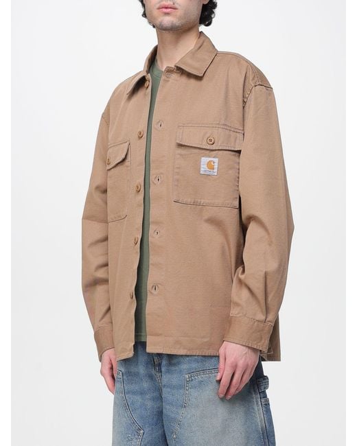 Carhartt Natural Kelly Cotton Overshirt for men