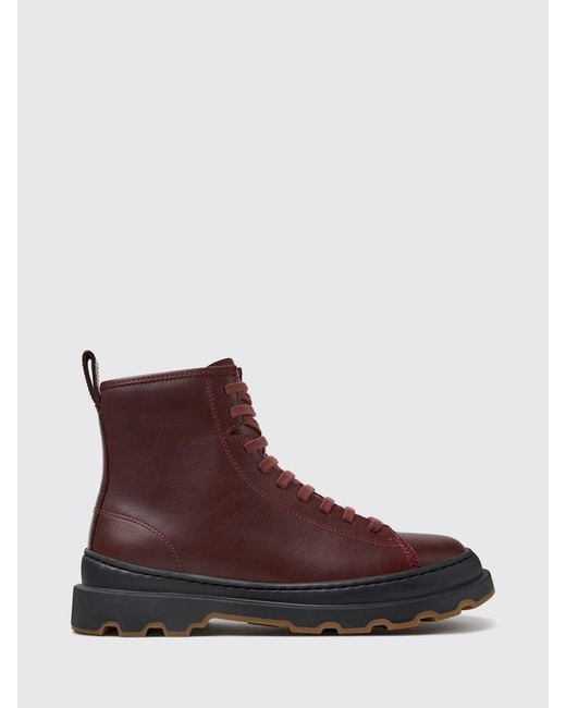 Camper Brown Brutus+ Combat Boots