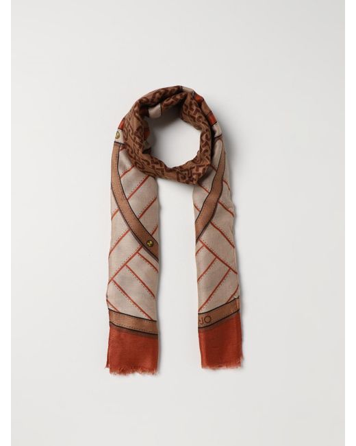 スカーフ LIU JO Woman Neck scarf Natural 2A5041T0300 00005 Liu Jo Scarf in Natural | Lyst Canada