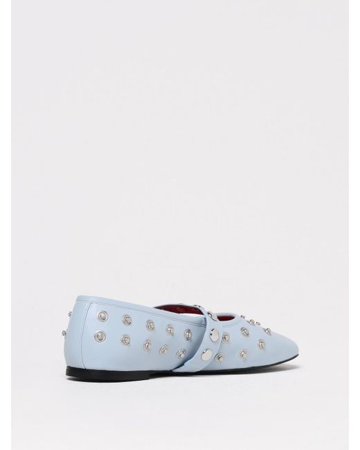 Stella McCartney White Ryder Ballet Flats