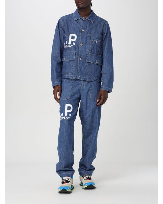 Jeans C P Company de hombre de color Blue