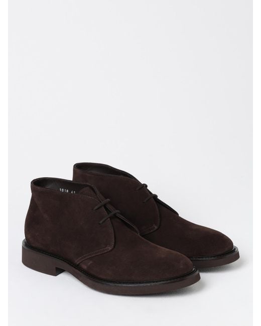Doucal's Blue Chukka Boots for men