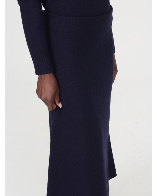 Jil Sander Blue Skirt