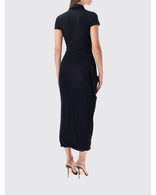 OTTOLINGER Blue Jersey Polo Dress