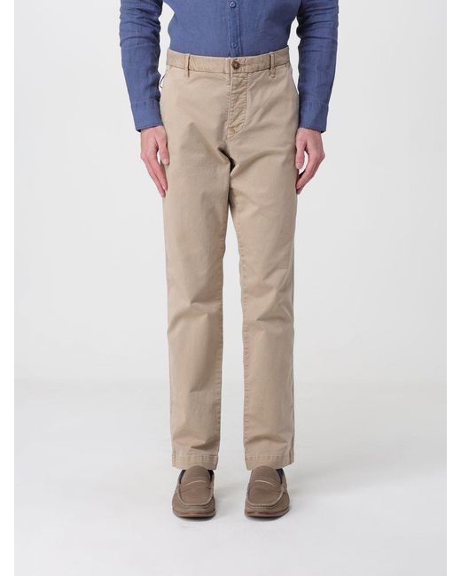 Blauer Blue Stretch Cotton Chino Trousers for men